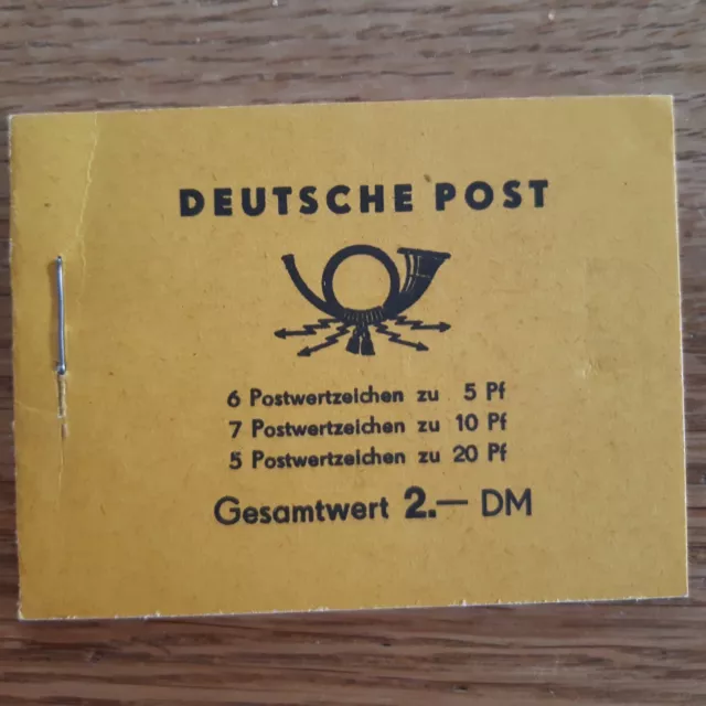 DDR Markenheftchen 1a postfrisch