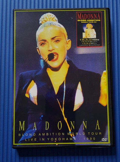 MADONNA BLOND AMBITION World Tour DVD Japan Live in Yokohama Warner ...