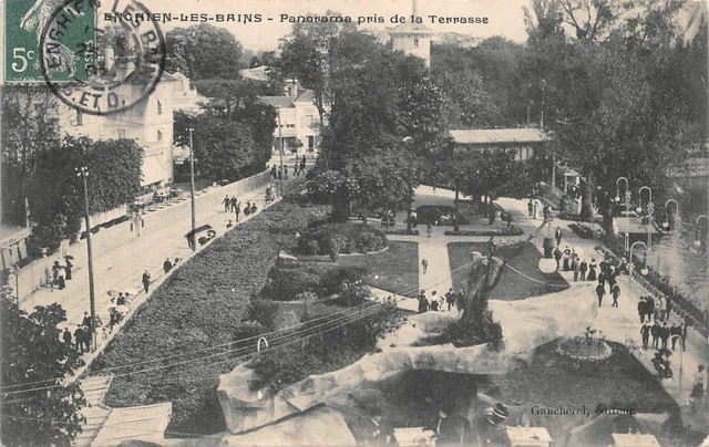 CPA-Enghien-les-Bains panorama pris de la terrasse (126407)