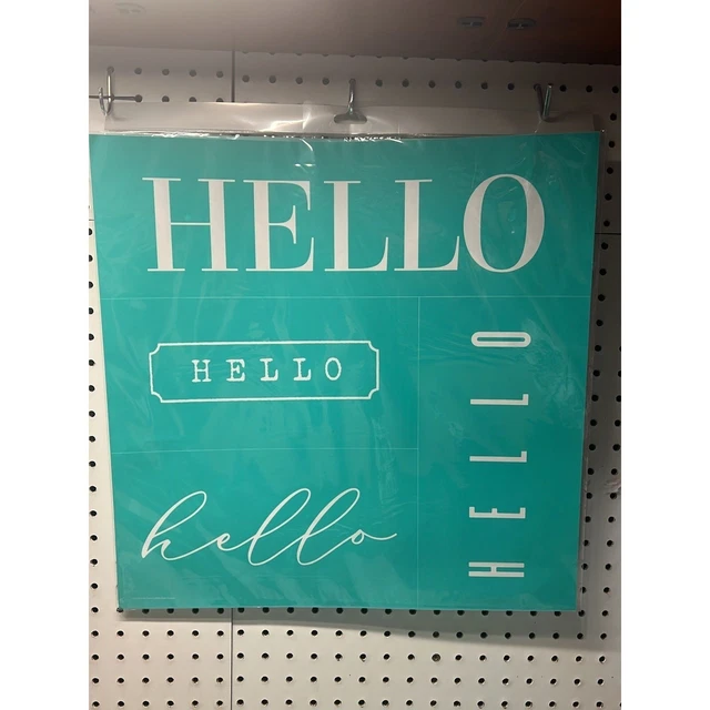 Transferencia de alta costura de tiza - Hello There