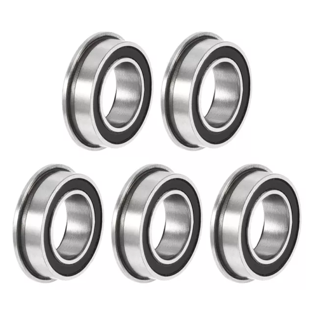 MF106-2RS Bride Bille Roulement 6x10x3mm Double Scellé Chrome Roulement 5Pcs