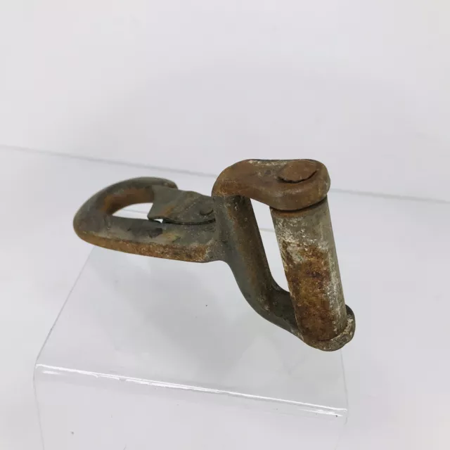 Vintage / Antique Carabiner Snap Hook Winch Roller Tie Down Strap R.H. Buhrke 4