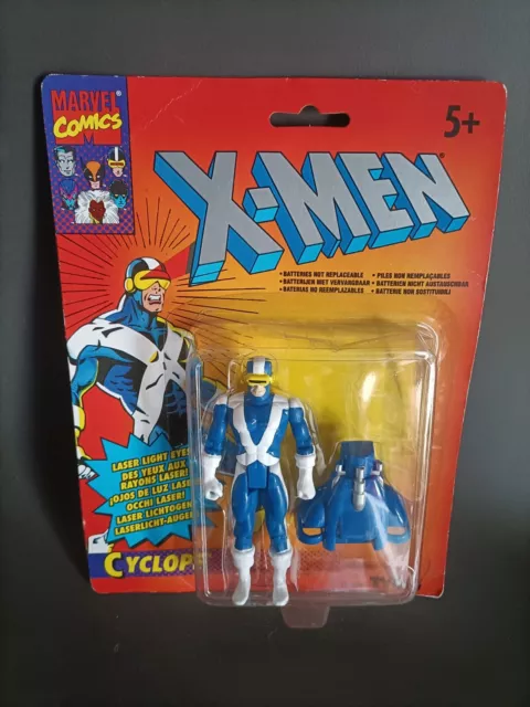 X-Men Cyclops Giallo E Blu - Marvel Comics/Tyco