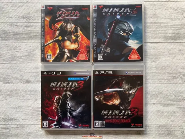 SONY PlayStation 3 PS3 Ninja Gaiden Σ Sigma 1 & 2 & 3 & Razor's Edge from Japan