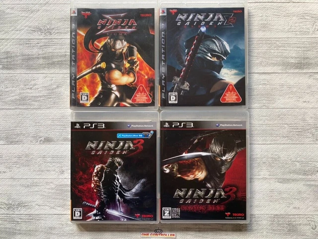 SONY PlayStation 3 PS3 Ninja Gaiden Σ Sigma 1 & 2 & 3 & Razor's Edge from Japan
