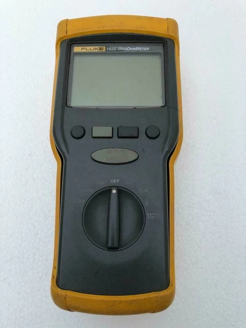 Fluke 1520 Digital Megohmmeter Insulation Tester #For Parts
