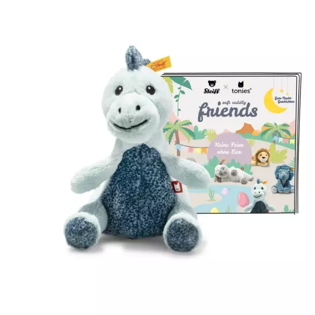 Tonies Steiff Joshi T-Rex Dino Soft Cuddly Friends mit Hörspiel ab 3 Jahren