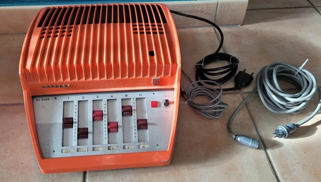 Ampli à Lampes Vintage Philips EL6405 - À Restaurer / Pour Pièces