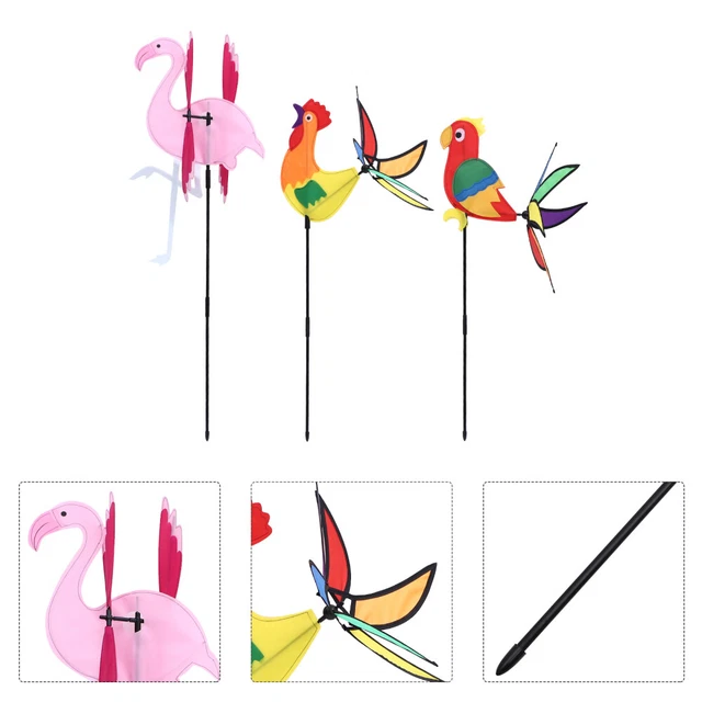 3 stücke Cartoon Wind Pin Wheels Windmühle Party Garten Yard Home Decora