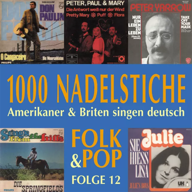 Various - 1000 Nadelstiche - Vol.12, Folk & Pop - Amerikaner & Briten singen ...