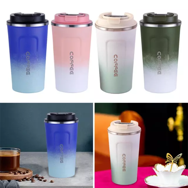 Stainless Steel Insulated Coffee Mug with Lid Smart Digital Insulated Mugs
