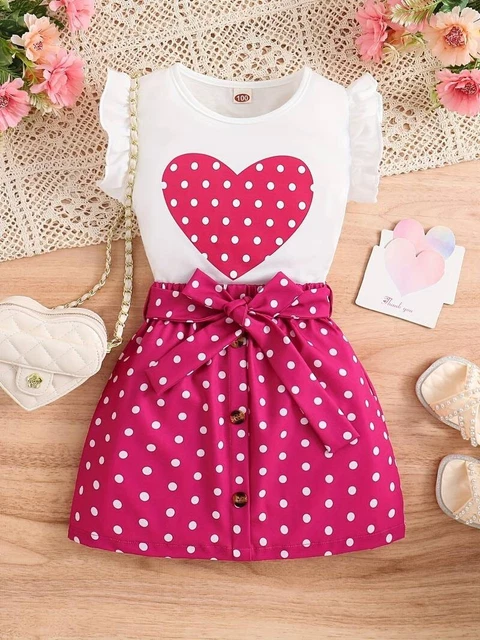 Conjuntos Para Niñas Ropa Vestidos de Pantalones Blusa de 1 a 2 3