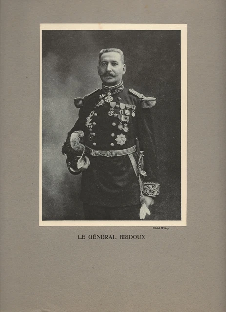 Photo ancienne, portrait militaire général Maud'Huy, cliché Prillot, France - Collection