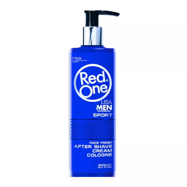 Après-rasage RED ONE Men Sport After Shave Crème Cologne 400ml