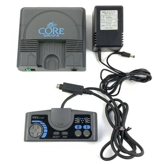 NEC PC Engine CoreGrafx PI-TG3 本体 PI-PD6 NEC PC Engine CORE GRAFX Console PI-TG3 & Pad PI-PD6