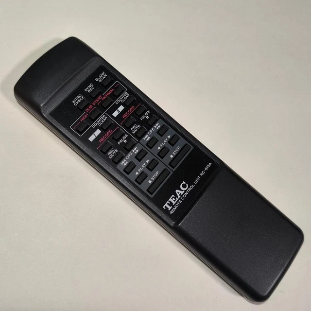 Télécommande D'origine TEAC RC-707 Pour Lecteur Double Cassette, Garantie 6 Mois