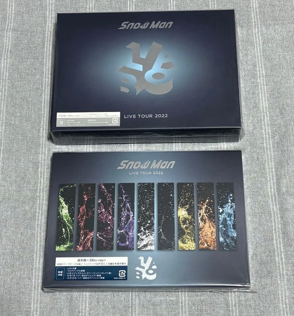 MENT RECORDING DVD Snow Man LIVE TOUR 2022 Labo. Used £83.10