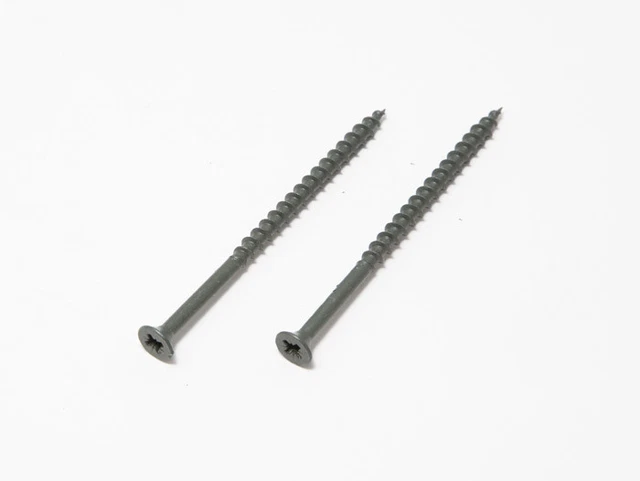 PACK De 500 VIS DE TERRASSE VERTES PROFESSIONNELLES - 50mm, 65mm, 75mm (lot Mixte) - BOLT WORLD