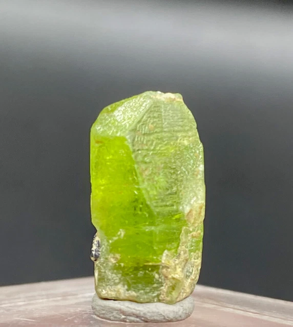 Natural Terminated Green Peridot Crystal From Supat Pakistan @9 Carat