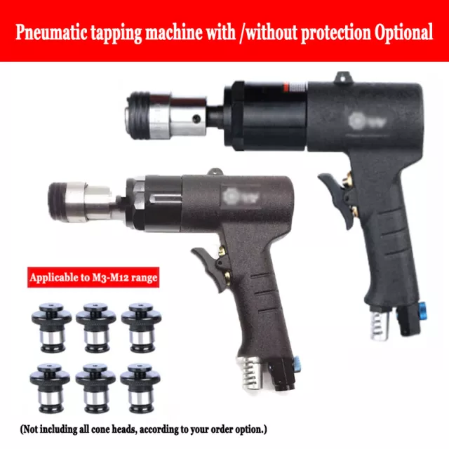 400/250/150rpm Pneumatic Tapping Air Drilling Air Gun Type Drill Chucks Machine