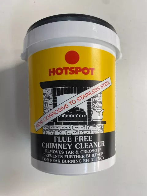 Flue Free Chimney Cleaner Hotspot Tub Tar Stove Fire Woodburner Log Burner