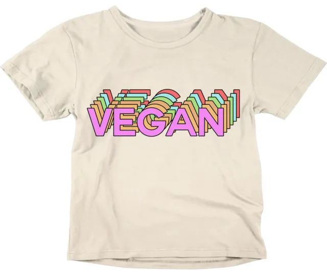 Vegan Kids Boys Girls T-Shirt Childrens tshirt