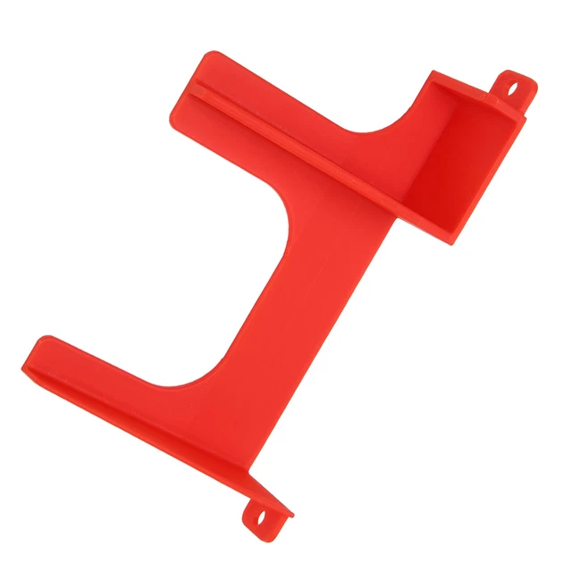 (Red)HDD Bracket ABS 2pcs Perfect Fit Hard Drive Bracket 2.5in Easy To Install