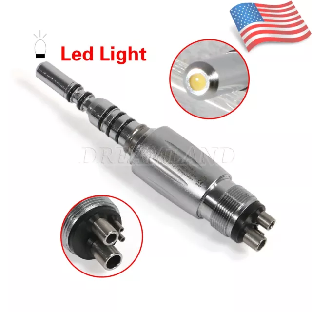 Dental MULTIflex LED E-generator 4 Hole Quick Coupler for Fiber Optic Handpiece