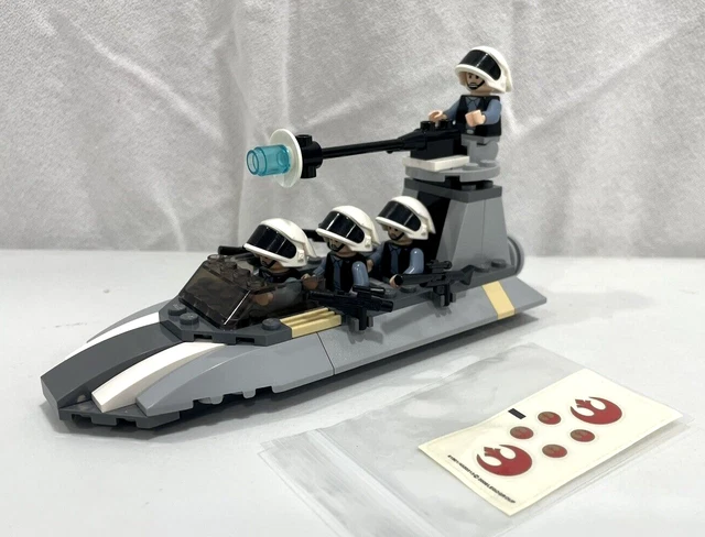 LEGO 7668 REBEL Scout Speeder 100% komplett mit extra Artikeln, ohne ...