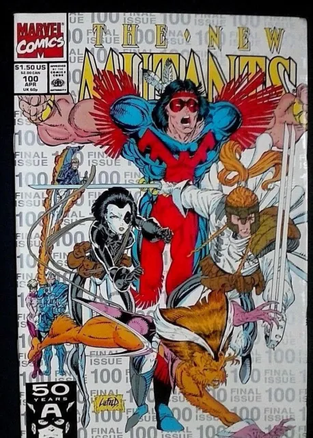 New Mutants #100 FINAL Issue Marvel 1991 Comic 1st Appearance X-Force
