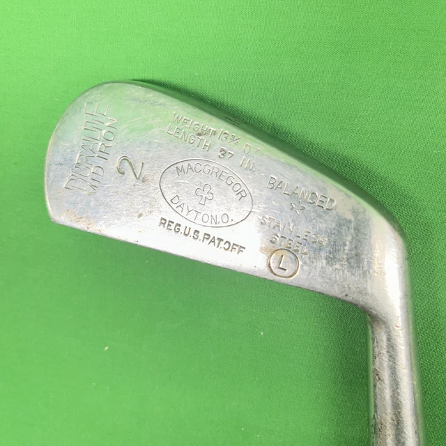 Fer Golf Vintage George Nicoll - Modèle MacDonald Smith - Bois De