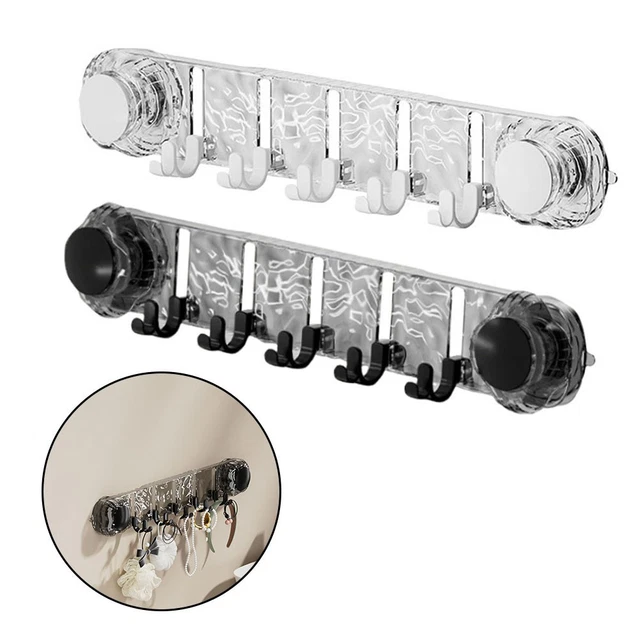 Crochet Rotatif à Ventouse – 10 Kg – Support Mural Robuste