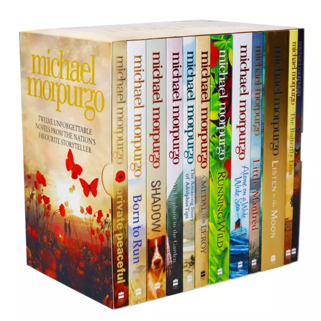 Michael Morpurgo 12 Books Box Set Collection- Young Adult - Paperback