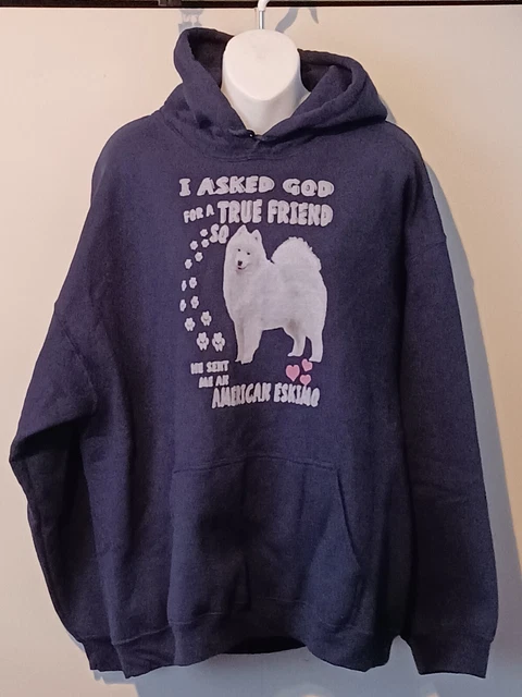 American Eskimo Dog Hoodie XL Unisex