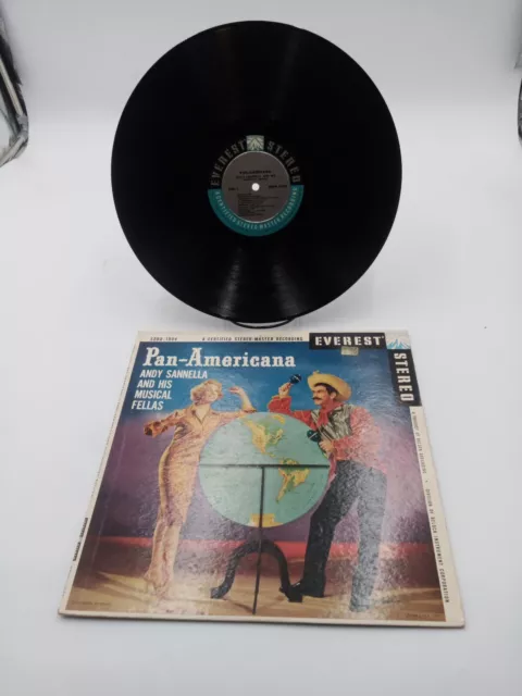 BOXDG37 Andy Sannella And His Musical Fellas - Pan-Americana LP, Album Everest