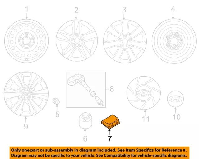 HYUNDAI OEM 11-16 Elantra Wheel-Sealer 529323X000