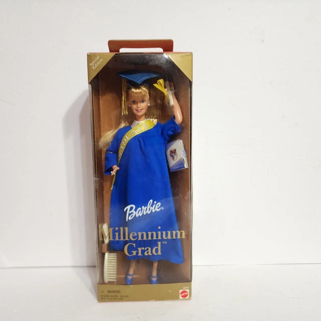 BARBIE MILLENNIUM GRAD Barbie Class Of 2000 Graduation Day Doll 25707 barbie-millennium-grad-barbie-class-of-2000-graduation-day-doll-25707