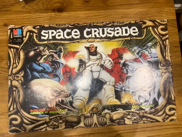 Space Crusade Games Workshop MB Games Vintage Board Game