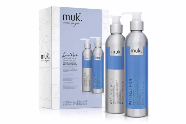 Intense Muk Repair Shampoo & Conditioner 300ml Duo Pack