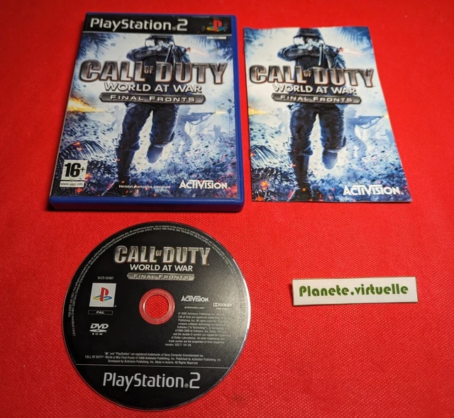 PS2 BLOG DE JUEGOS: PS2 CALL OF DUTY WORLD AT WAR FINAL FRONTS (NTSC) - FULL ISO - MEGA - 1 LINK