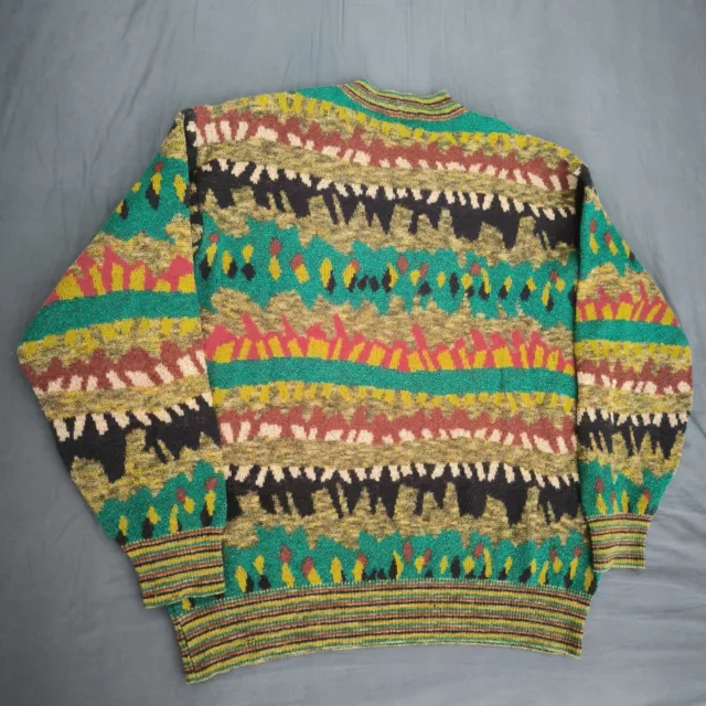 Missoni Vintage Sweatshirt Medium Pullover Maglione Jumper 90s Sports Retro 90er
