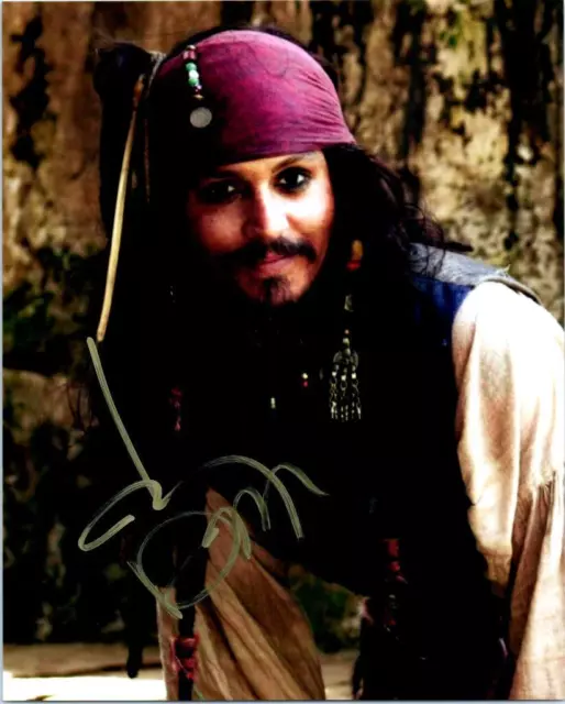 Johnny Depp autographed 8x10 Photo signed autograph Picture with COA