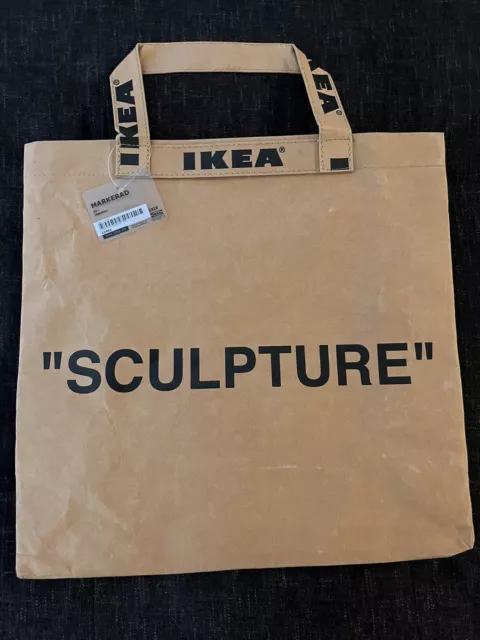 Ikea Virgil Abloh x Ikea MARKERAD “sculpture” shopping bag