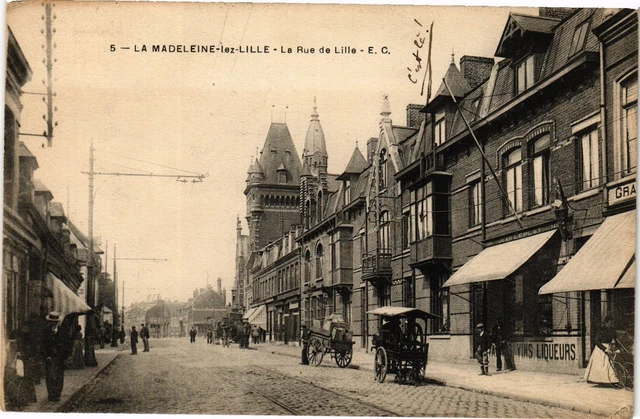 CPA La MADELEINE-lez-LILLE - La rue de LILLE (194567)
