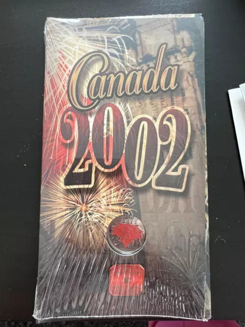 2002 Canada Commemorative 25c Coloured Quarter Uncirculated Royal Canadian Mint 2