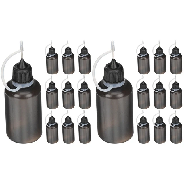 20 PCS GLUE Application Bouteilles Applicateurs Glue Bouteilles à aiguille