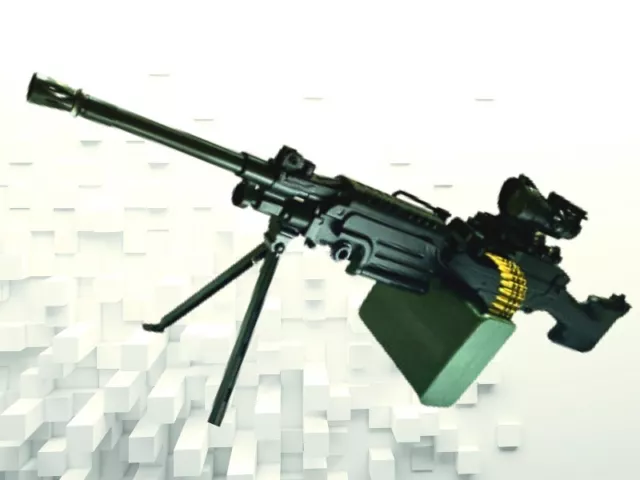Gel-Gun Blaster M249 Eléctrico 7.4v Bolas de Gel Rifle Automático Airsoft
