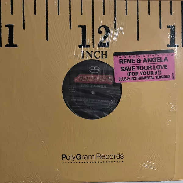 Rene & Angela - Save Your Love - UK 12" Vinyl - 1985 - Club