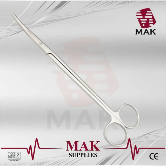 MAK Metzenbaum Nelson Bariatric Scissor 23cm CVD For Dissecting/Cutting Tissues