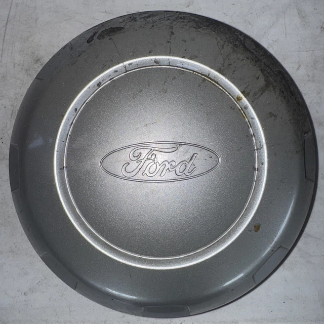05-18 FORD F350 F-350 DUALLY FRONT 4X4 OPEN CHROME WHEEL CENTER HUB CAPS PAIR